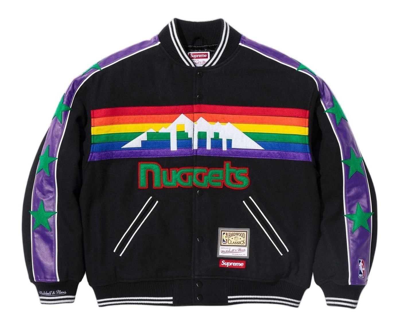 Supreme®/Mitchell & Ness® Teams Varsity Jacket view 2